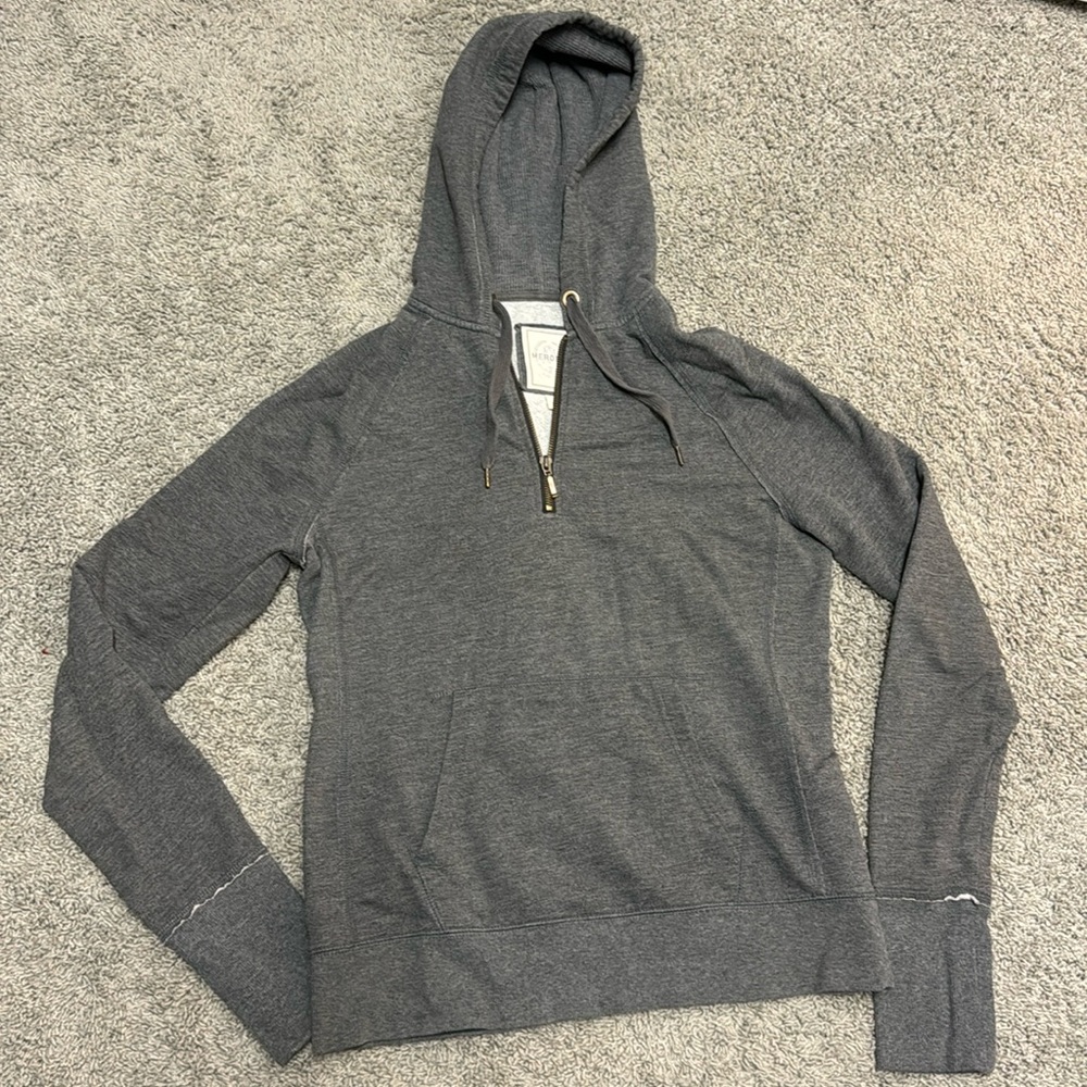 Quarter zip hoodie